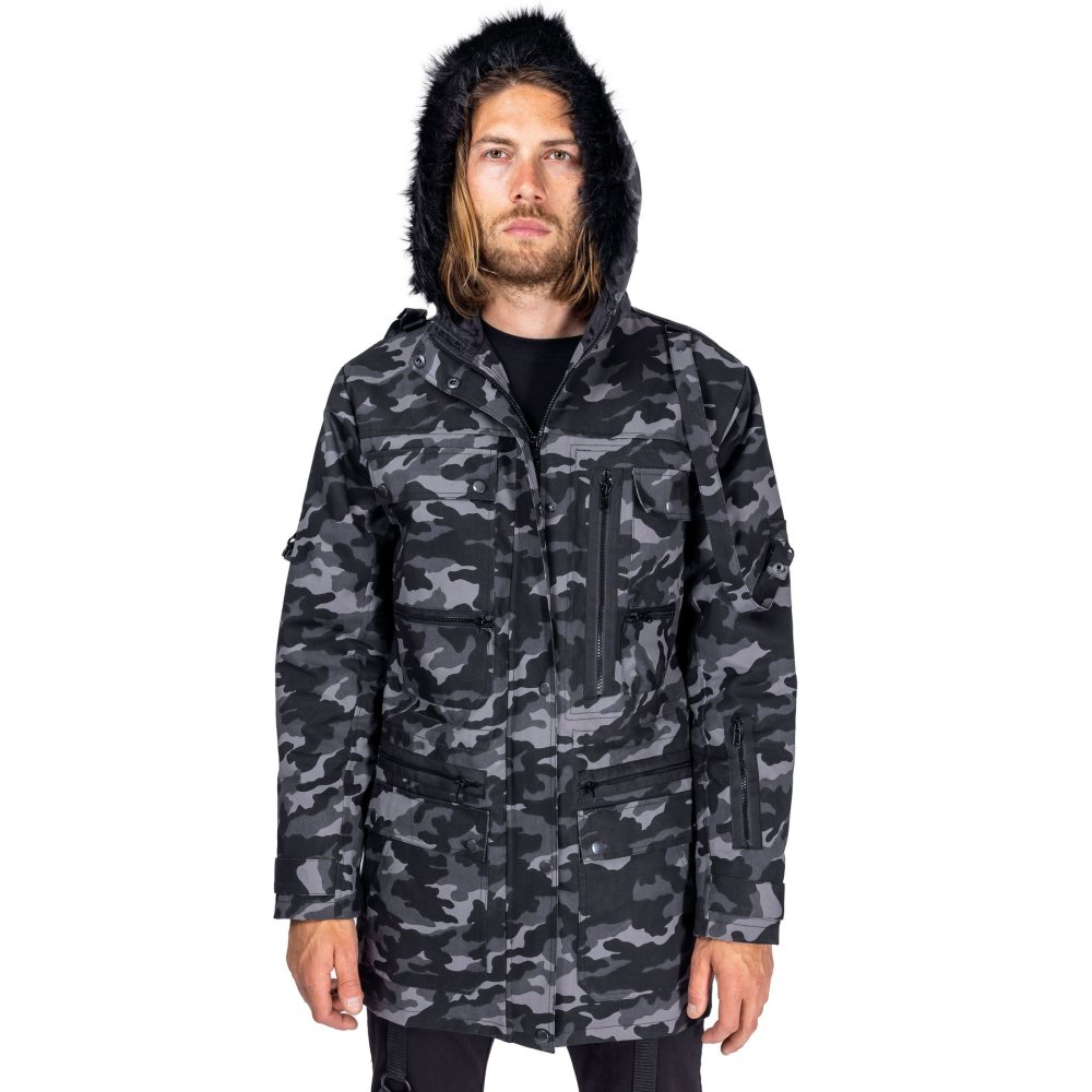 Vixxsin - Quillion Parka jas - Grijs